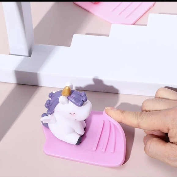 Unicorn phone holder, table mount stand, hands free, tablet, cellphone - Picture 2 of 8